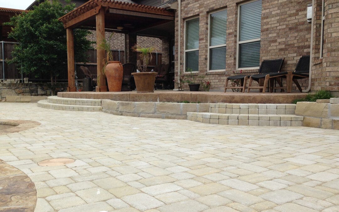 Custom Paver Patios in Trophy Club, TX