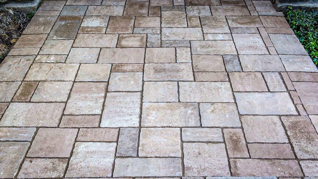 professionally-installed-paver-patio Frisco home with professionally installed paver patio and seating area