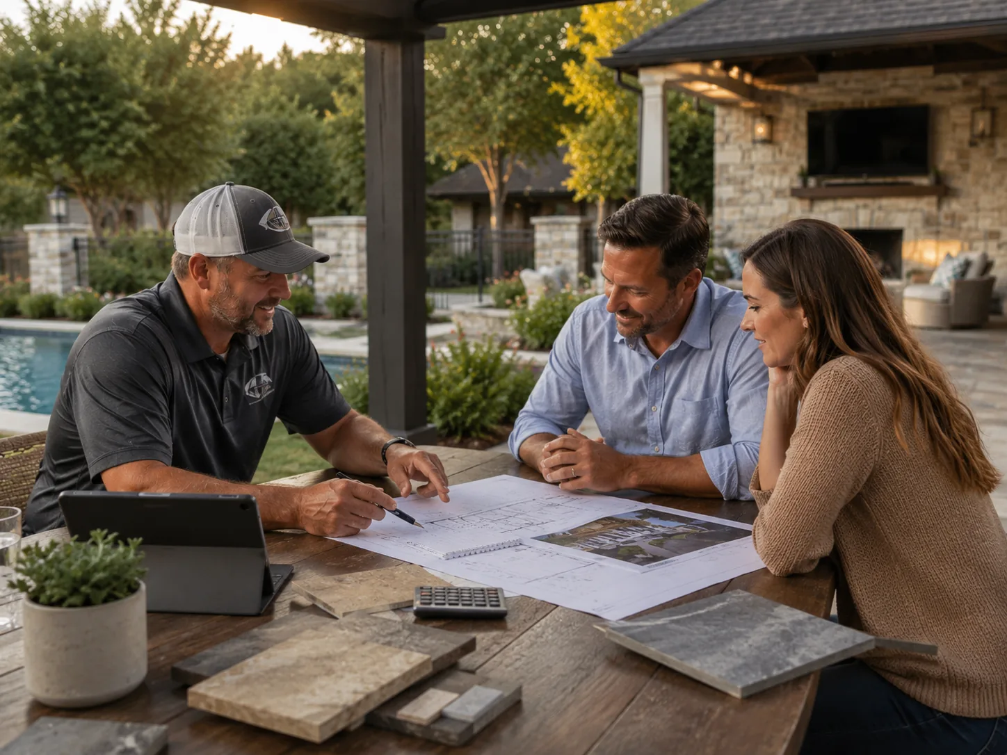 Custom Outdoor Living Services in Duncanville 19 Project estimate and scope planning for outdoor living construction